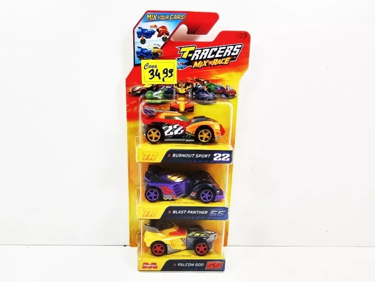 MAGICBOX - T-RACERS - SERIA 7 MIX & RACE - 3 PACK