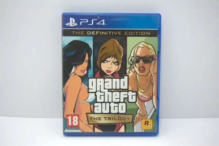 GRAND THEFT AUTO: THE TRILOGY - DEFINITIVE EDITION SONY PLAYSTATION 4