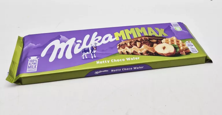 MILKA CZEKOLADA MLECZNA NUTTY WAFER 270G