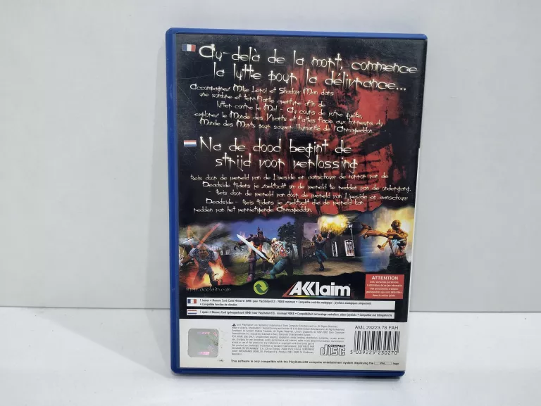 GRA PS2: SHADOW MAN 2 2ECOND COMING
