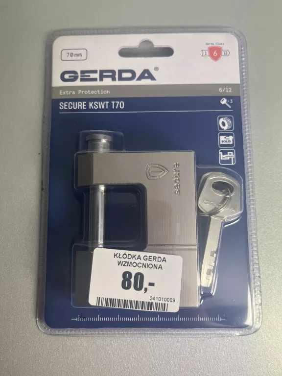 KŁÓDKA GERDA WZMOCNIONA TRZPIENIOWA KSWT 70