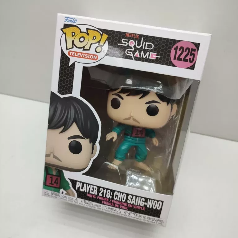 FUNKO POP PLAYER 218: CHO SANG-WOO 1225 / SQUID GAME