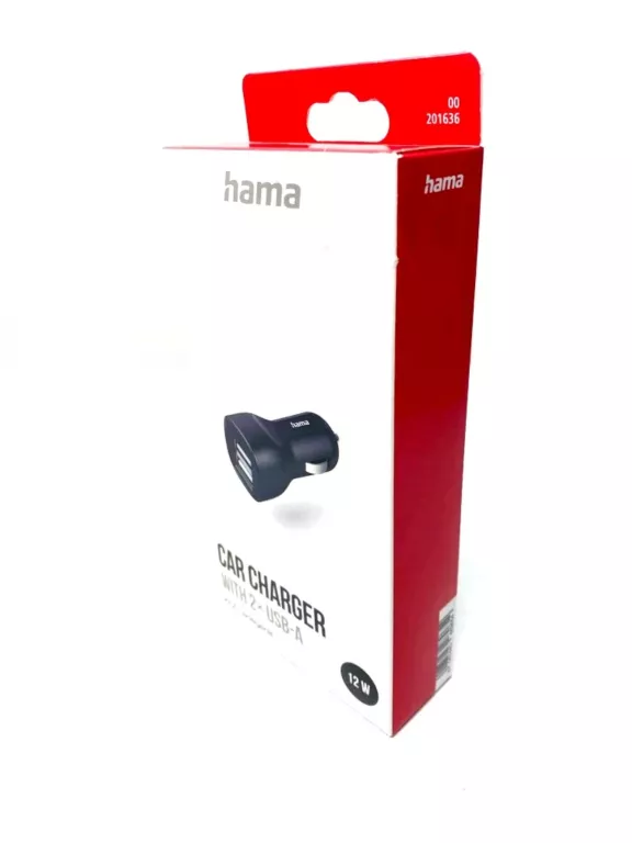 ŁADOWARKA SAMOCHODOWA HAMA 2XUSB 12V