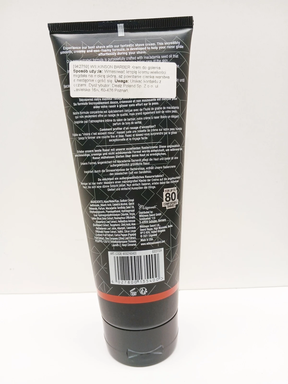 wilkinson-barbers-style-krem-do-golenia-177-ml-ean-gtin-4027800135400