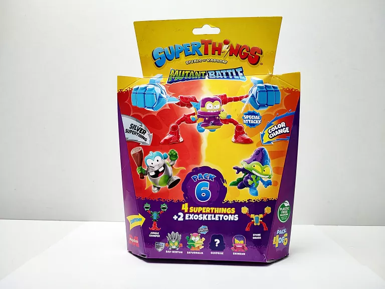 FIGURKI SUPERTHINGS RIVALS OF KABOOM MUTANT BATTLE