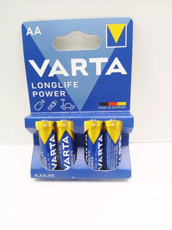 BATERIA ALKALICZNA VARTA AA R6 1,5V  X4 - BLISTER