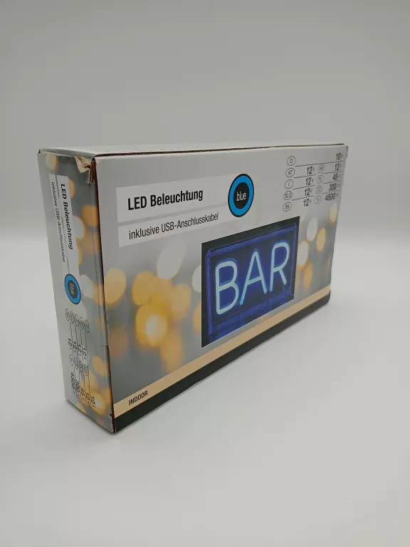 LED BAR NIEBIESKI/ WARTO!