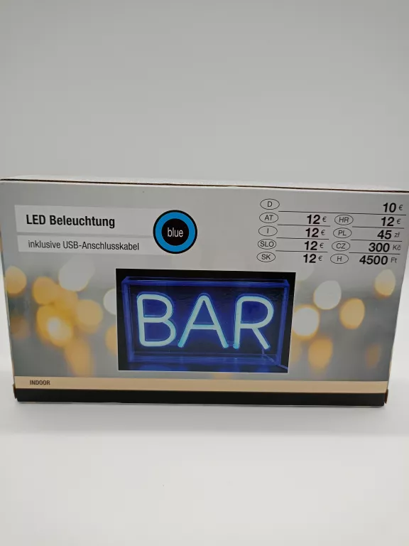 LED BAR NIEBIESKI/ WARTO!