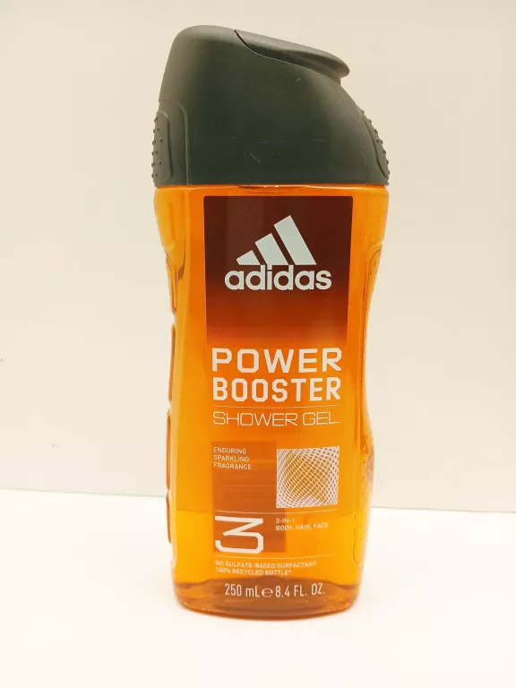 ADIDAS POWER BOOSTER ŻEL POD PRYSZNIC NEW CLEANER FORMULA 250ML