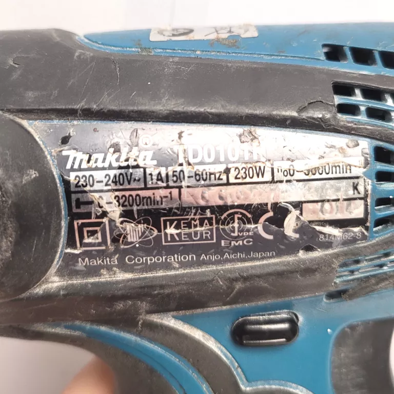 ZAKRĘTARKA UDAROWA SIECIOWA MAKITA TD0101F