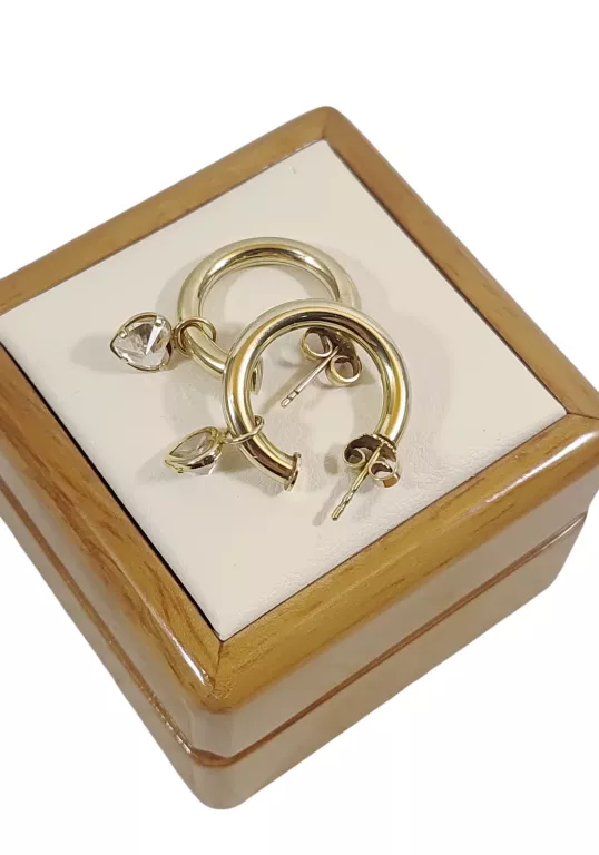 ZŁOTE KOLCZYKI KÓŁKA PR333 3,06G 2CM