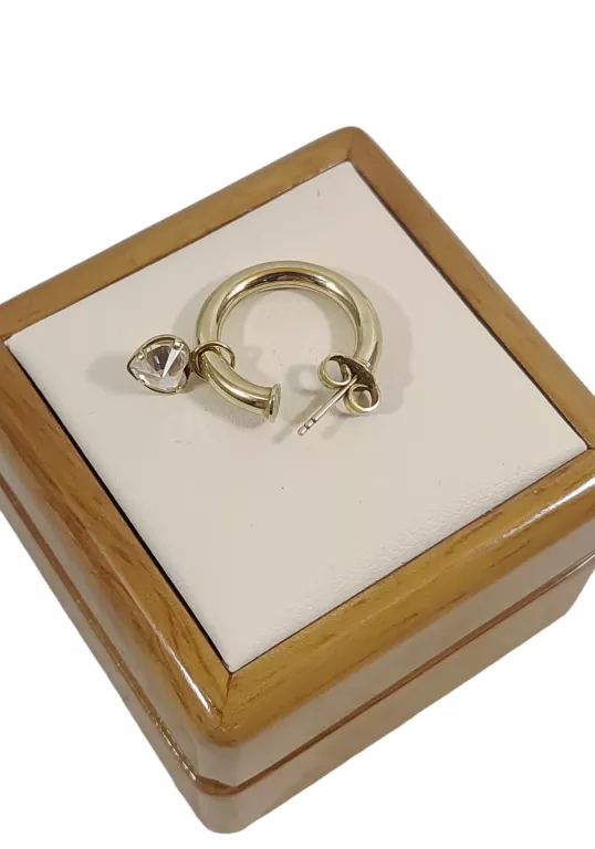 ZŁOTE KOLCZYKI KÓŁKA PR333 3,06G 2CM