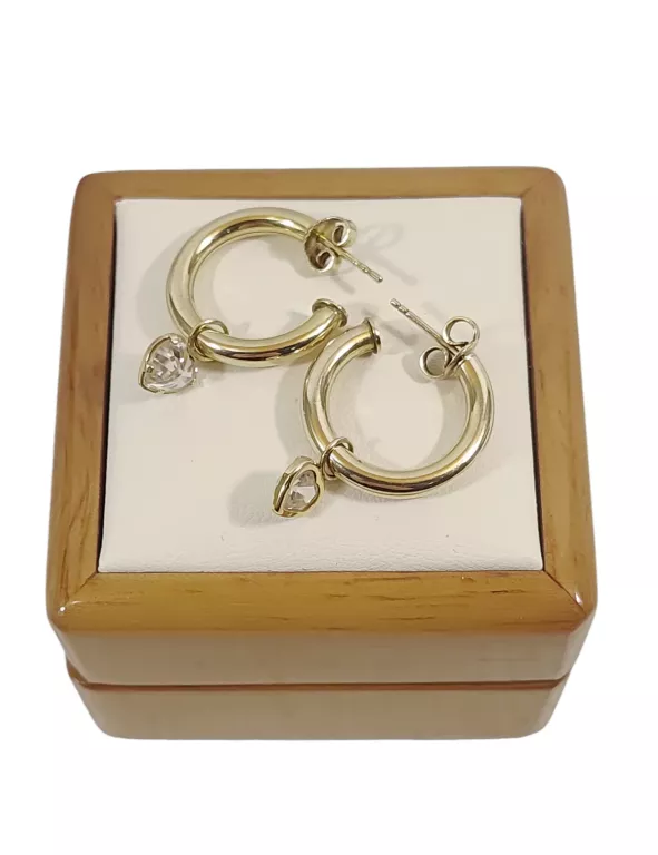 ZŁOTE KOLCZYKI KÓŁKA PR333 3,06G 2CM