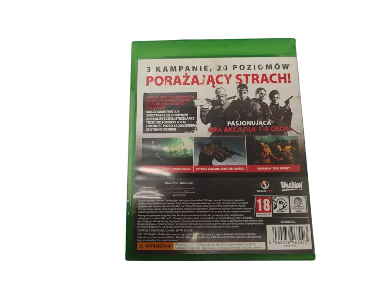 GRA XBOX ONE "ZOMBIE ARMY TRILOGY"