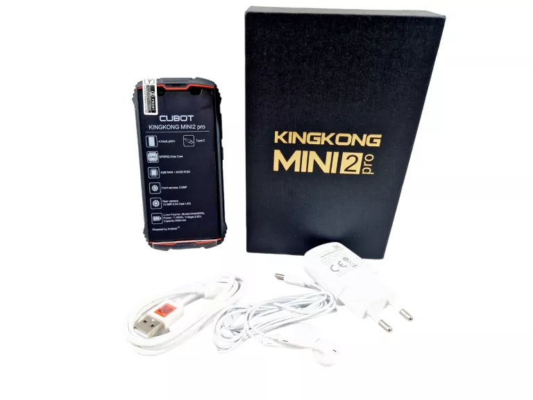 SMARTFON CUBOT KINGKONG MINI 2 PRO 4 GB / 64 GB 4G (LTE) CZARNY