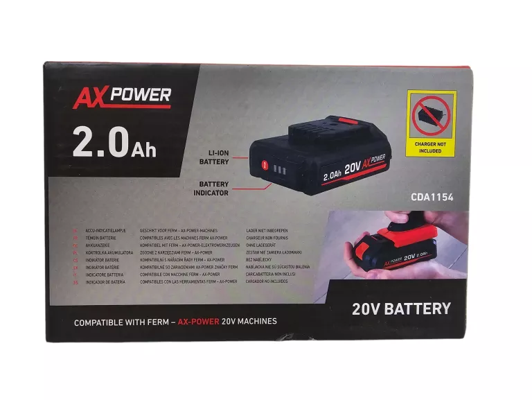 AKUMULATOR LI-ION AXPOWER 20 V 2AH FERM CDA1154