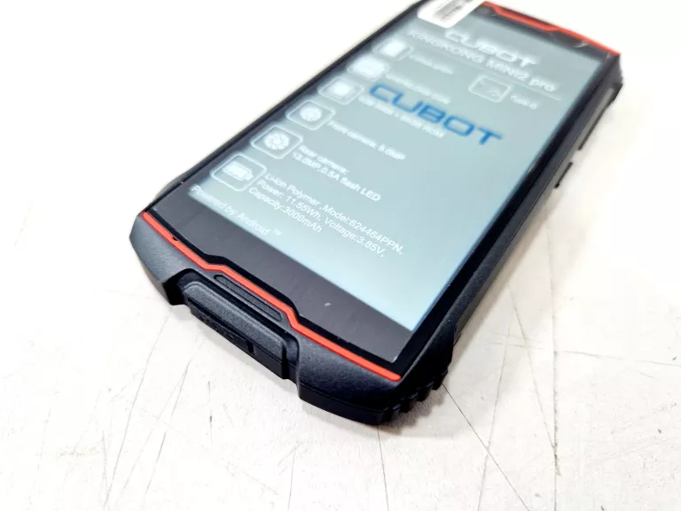 SMARTFON CUBOT KINGKONG MINI 2 PRO 4 GB / 64 GB 4G (LTE) CZARNY
