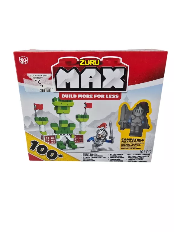 KLOCKI MAX BUILD KNIGHTS CASTLE