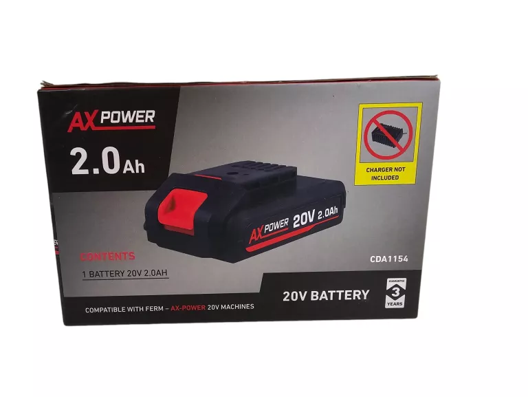 AKUMULATOR LI-ION AXPOWER 20 V 2AH FERM CDA1154