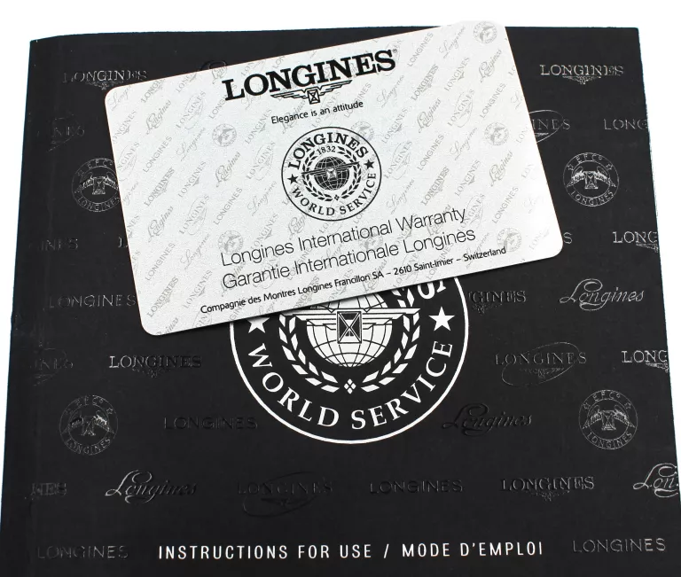 ZEGAREK MĘSKI LONGINES PRESENCE AUTOMATIC L4.805.4.11.2 KOMPLET