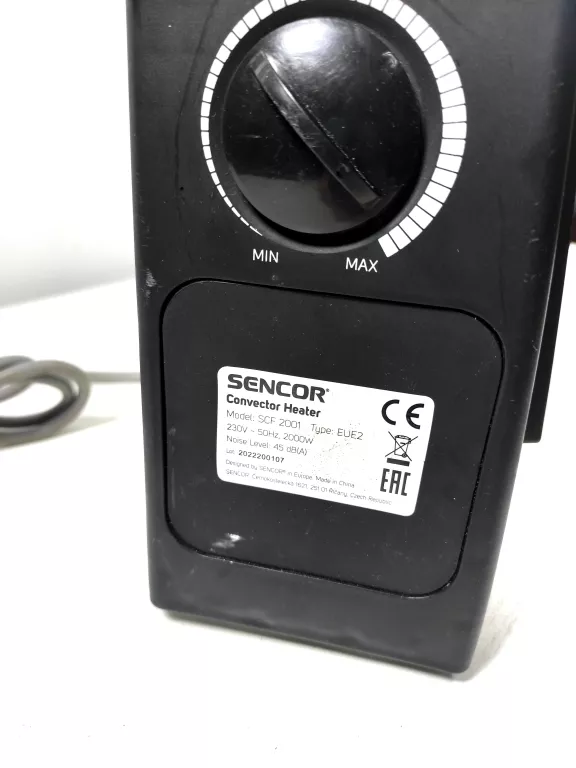 GRZEJNIK KONWEKTOROWY SENCOR SCF 2001 2000W
