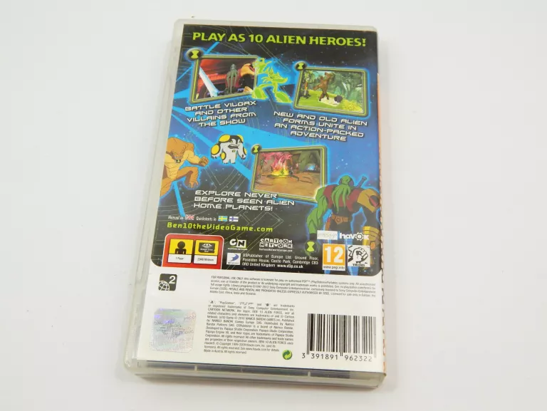 GRA NA PSP BEN 10 ALIEN FORCE:VILGAX ATTACKS