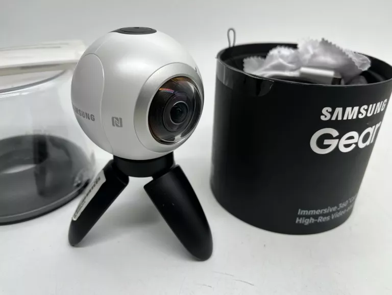 KAMERA SPORTOWA SAMSUNG GEAR 360 SM-C200 BARDZO ŁADNA