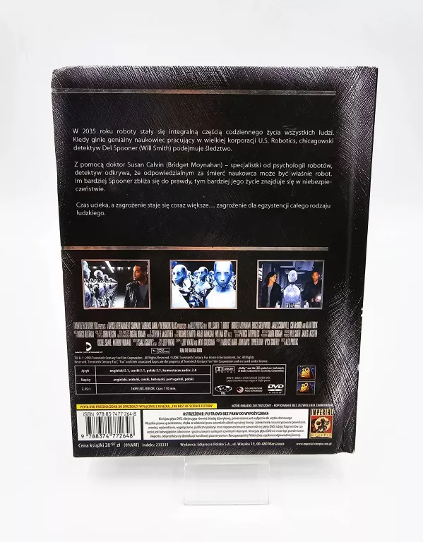 NIEZIEMSKA KOLEKCJA FILMOWA / KSIĄŻKA + FILM DVD JA ROBOT