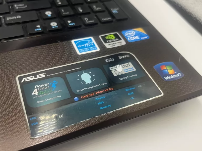 LAPTOP ASUS X52J WIN10 INTEL CORE I5 3/500GB