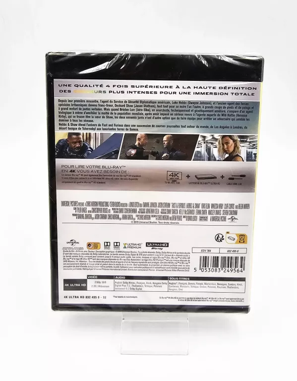 PŁYTA BLU-RAY SZYBCY I WŚCIEKLI : HOBBS & SHAW