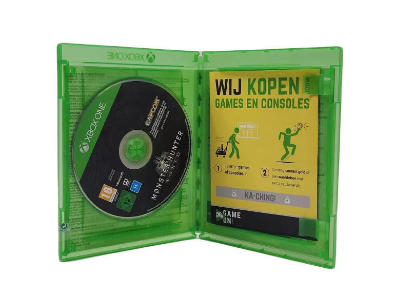GRA NA XBOX ONE MONSTER HUBTERS WORLD WERSJA ENG