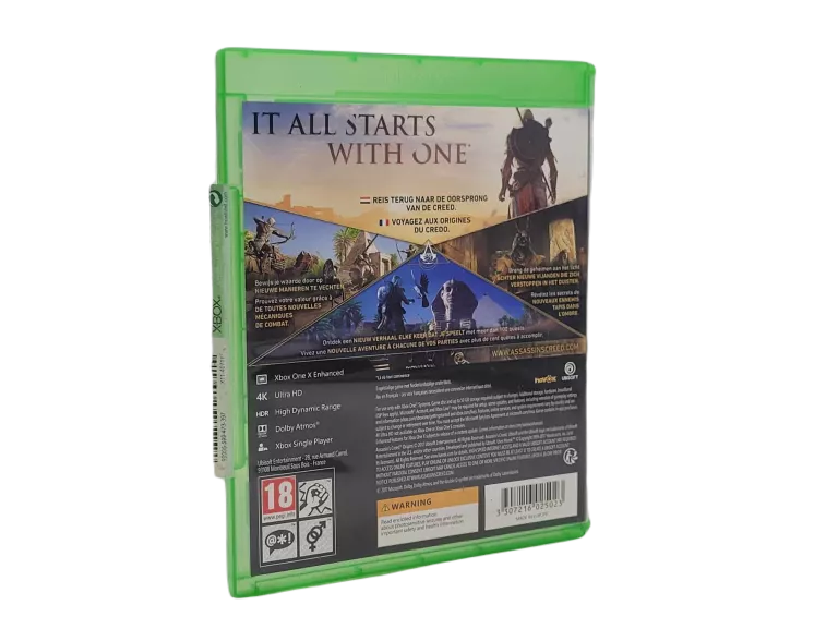 XBOX ONE ASSASSINS CREED ORIGINS WERSJA ENG