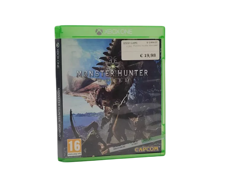 GRA NA XBOX ONE MONSTER HUBTERS WORLD WERSJA ENG