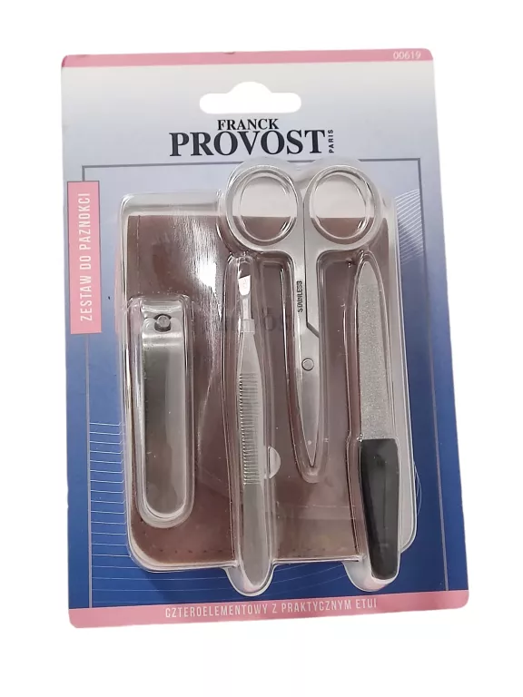 ZESTAW DO PAZNOKCI Z ETUI  FRANCK PROVOST 00619