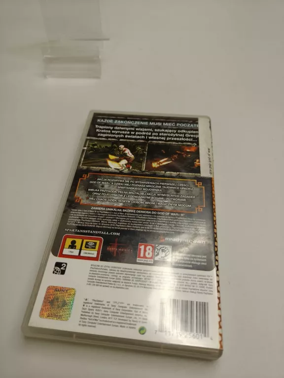 GRA PSP GOD OF WAR DUCH SPARTY