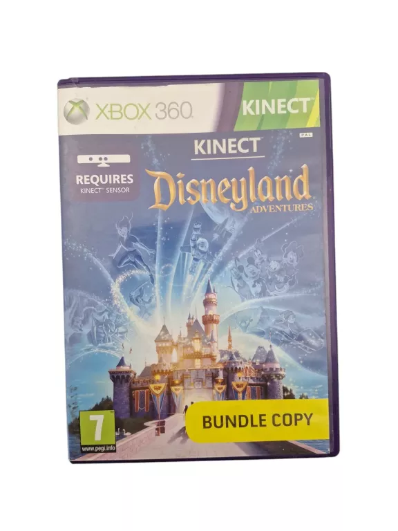 GRA DISNEYLAND ADVENTURES KINECT XBOX 360 BUNDLE COPY