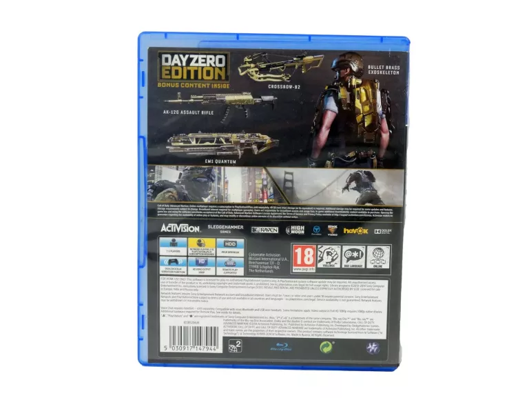 PS4 CALL OF DUTY ADVANCED WARFARE