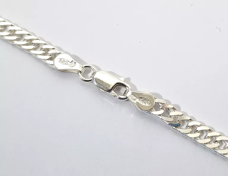 SREBRNY ŁAŃCUSZEK 13,80GR 925