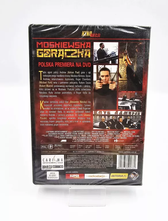 FILM DVD MOSKIEWSKA GORĄCZKA