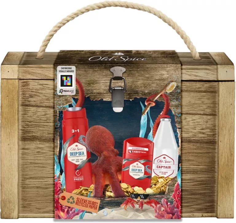 OLD SPICE DEEP SEA TREASURE CHEST SKRZYNIA ZESTAW PREZENTOWY DLA MĘŻCZYZN