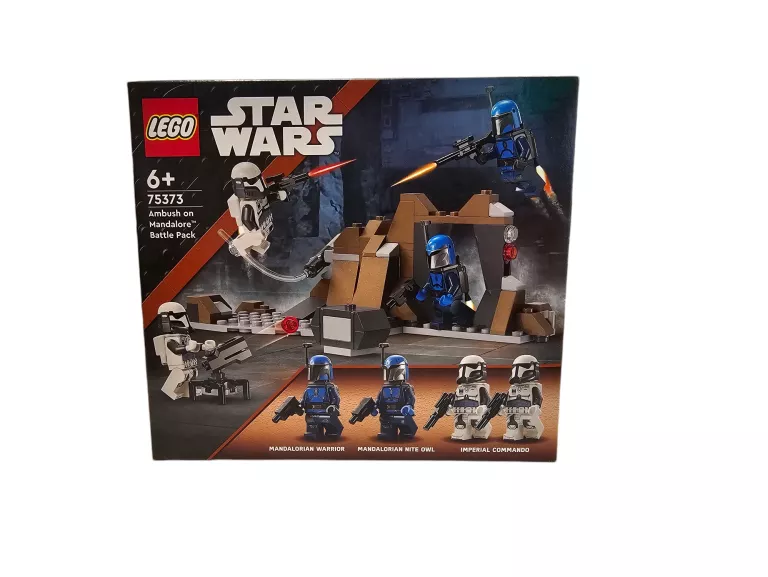 LEGO STAR WARS ZASADZKA NA MANDALORZE - ZESTAW BITEWNY 75373