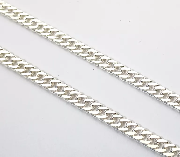 SREBRNY ŁAŃCUSZEK 13,80GR 925
