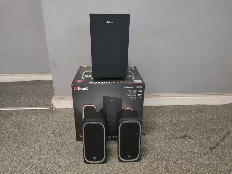 ZESTAW GŁOŚNIKÓW TRUST GXT 635 RUMAX RGB 2.1