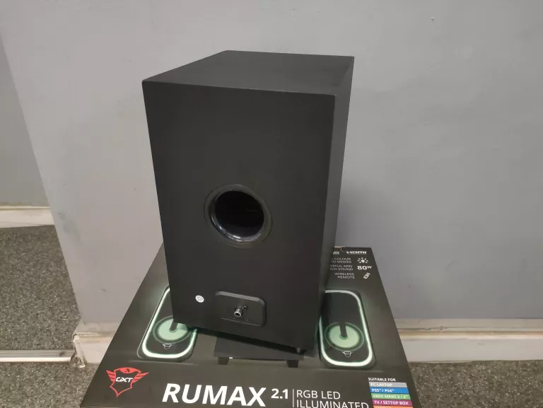 ZESTAW GŁOŚNIKÓW TRUST GXT 635 RUMAX RGB 2.1