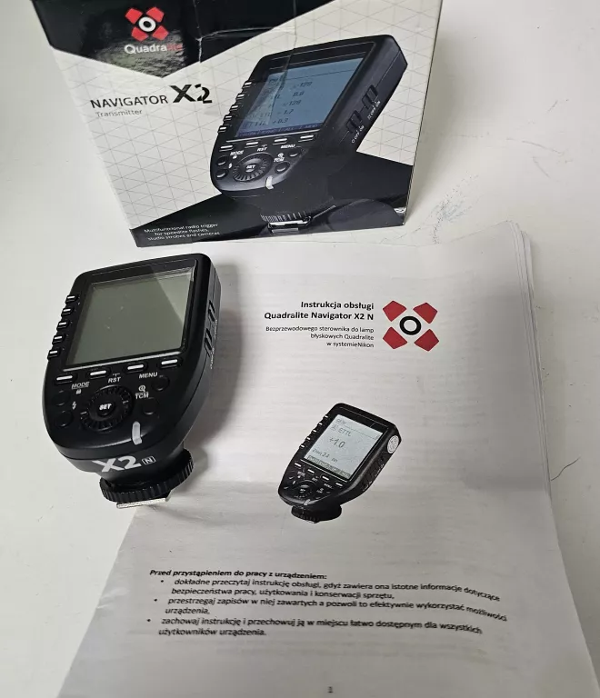 NADAJNIK QUADRALITE NAVIGATOR X2 NIKON