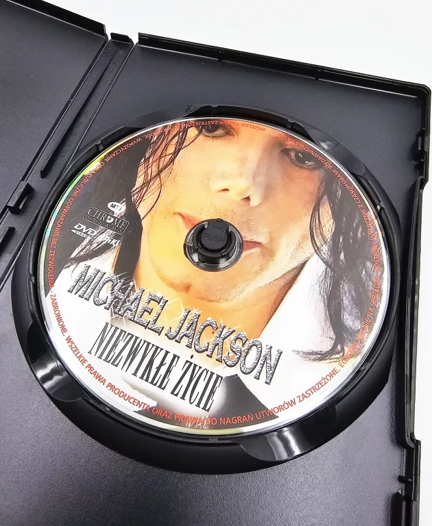 FILM DVD MICHAEL JACKSON - NIEZWYKŁE ŻYCIE
