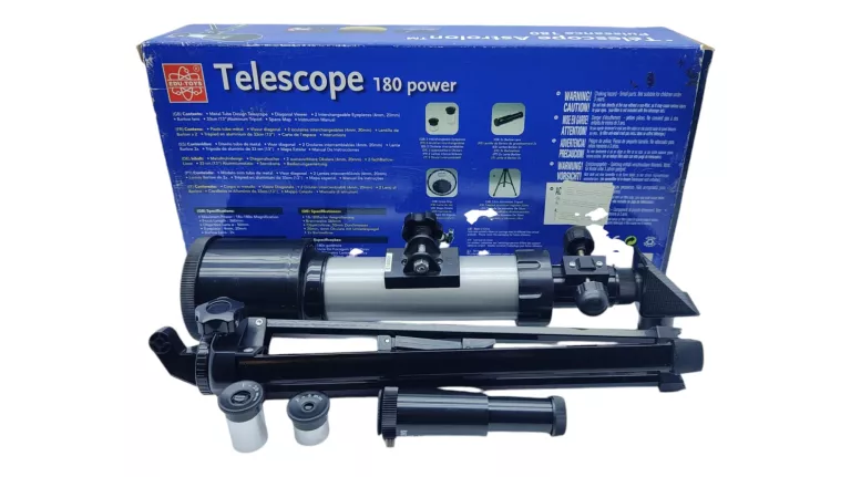 TELESKOP TELESCOPIO ASTROLON POTENCIA 180 PUDEŁKO