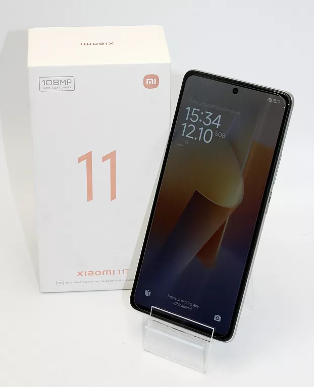 TELEFON XIAOMI 11T (21081111RG) 8+256GB MOONLIGHT WHITE