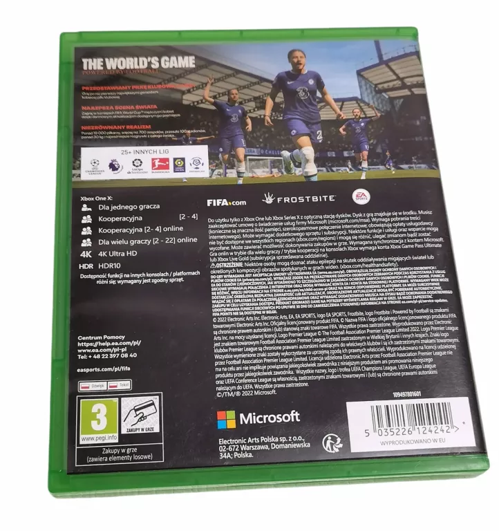 GRA FIFA 23 XBOX ONE POLSKA WERSJA 5035226124242