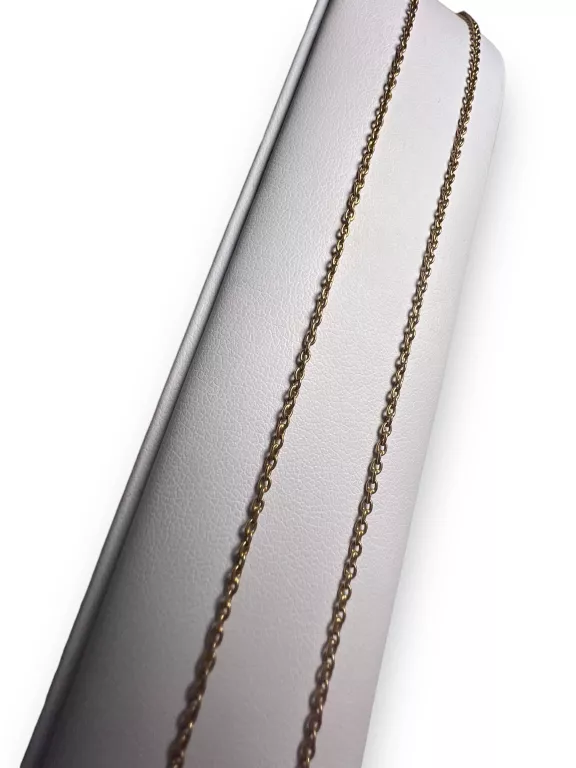 DELIKATNY ZŁOTY ŁAŃCUSZEK 3,49G/585/66CM